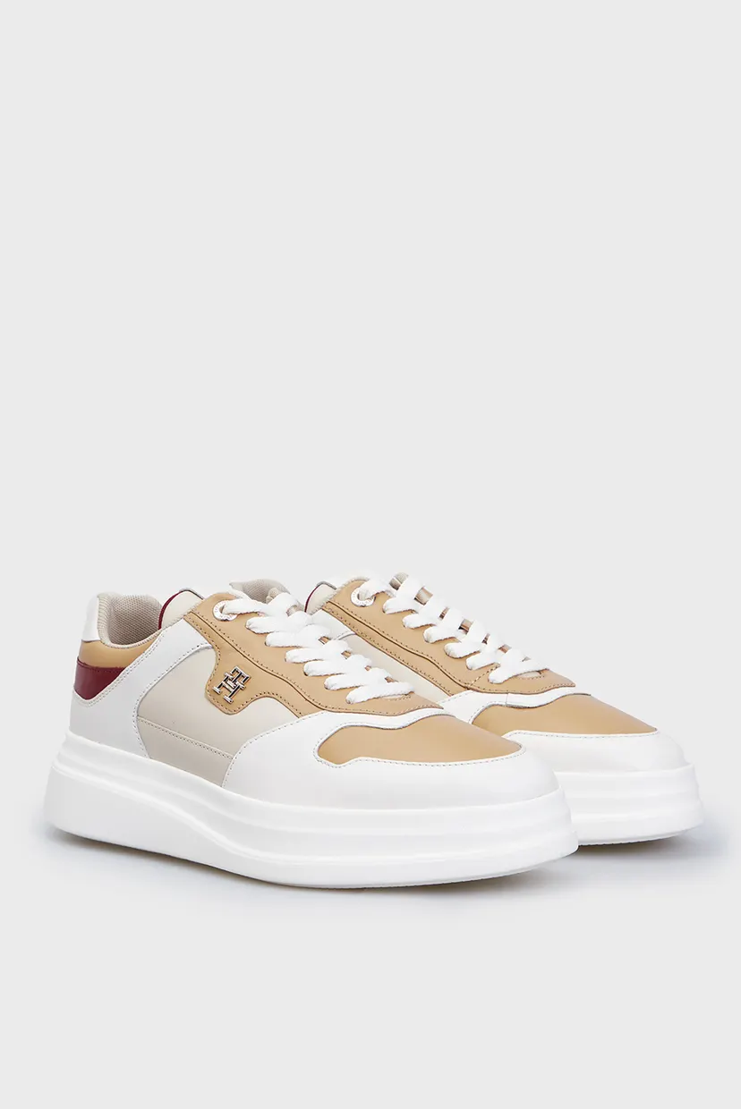 Женские кожаные сникерсы LUX POINTY COURT SNEAKER 3