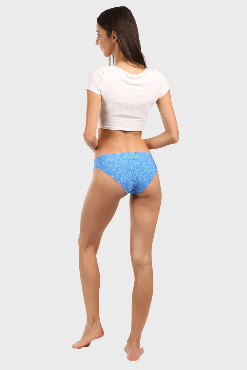 Трусы UA PURE STRETCH NO SHOW BIKINI-PRINT 3PK 9