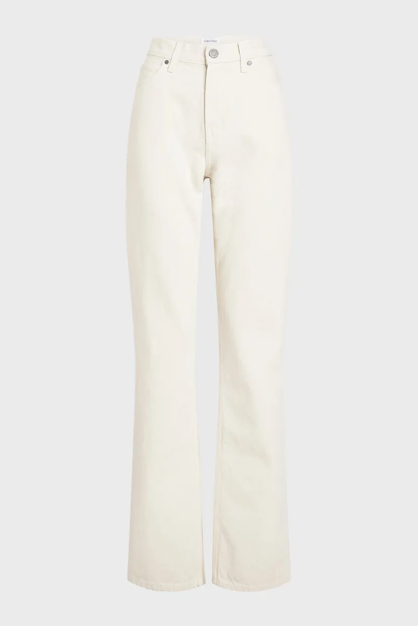 Женские белые джинсы MID RISE RELAX BOOTCUT ECRU 5