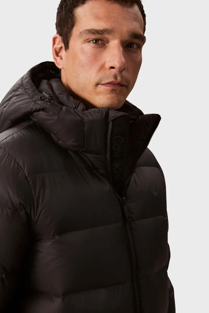 Куртка зимняя/LS NYLON ZIP OFF HOOD DOWN PUFFE 5