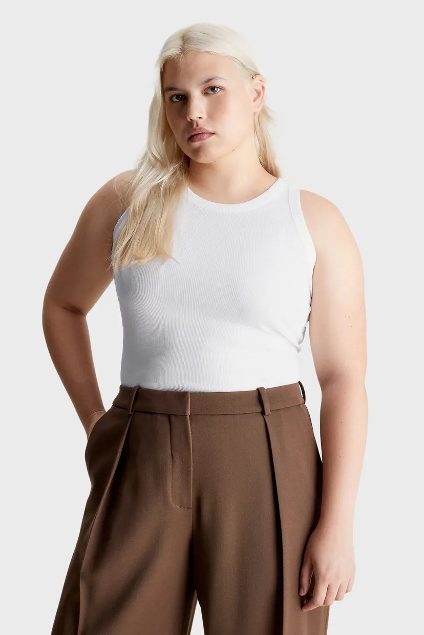 Майка COTTON RIB TANK 3