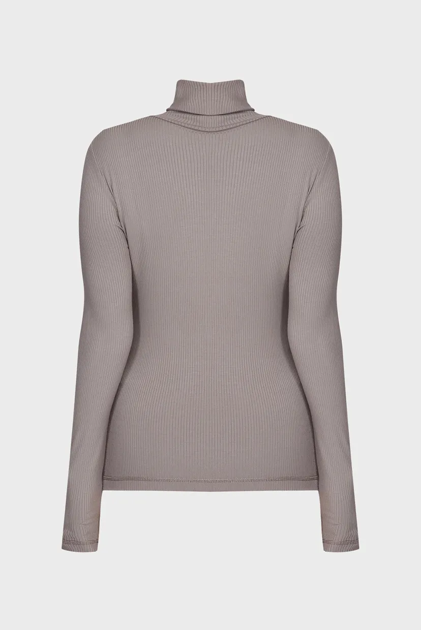 Лонгслив MODAL RIB ROLL NECK TOP 4