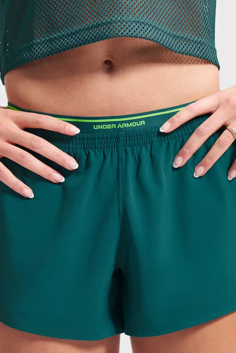 Шорты UA Vanish Woven 3in Shorts-GRN 5