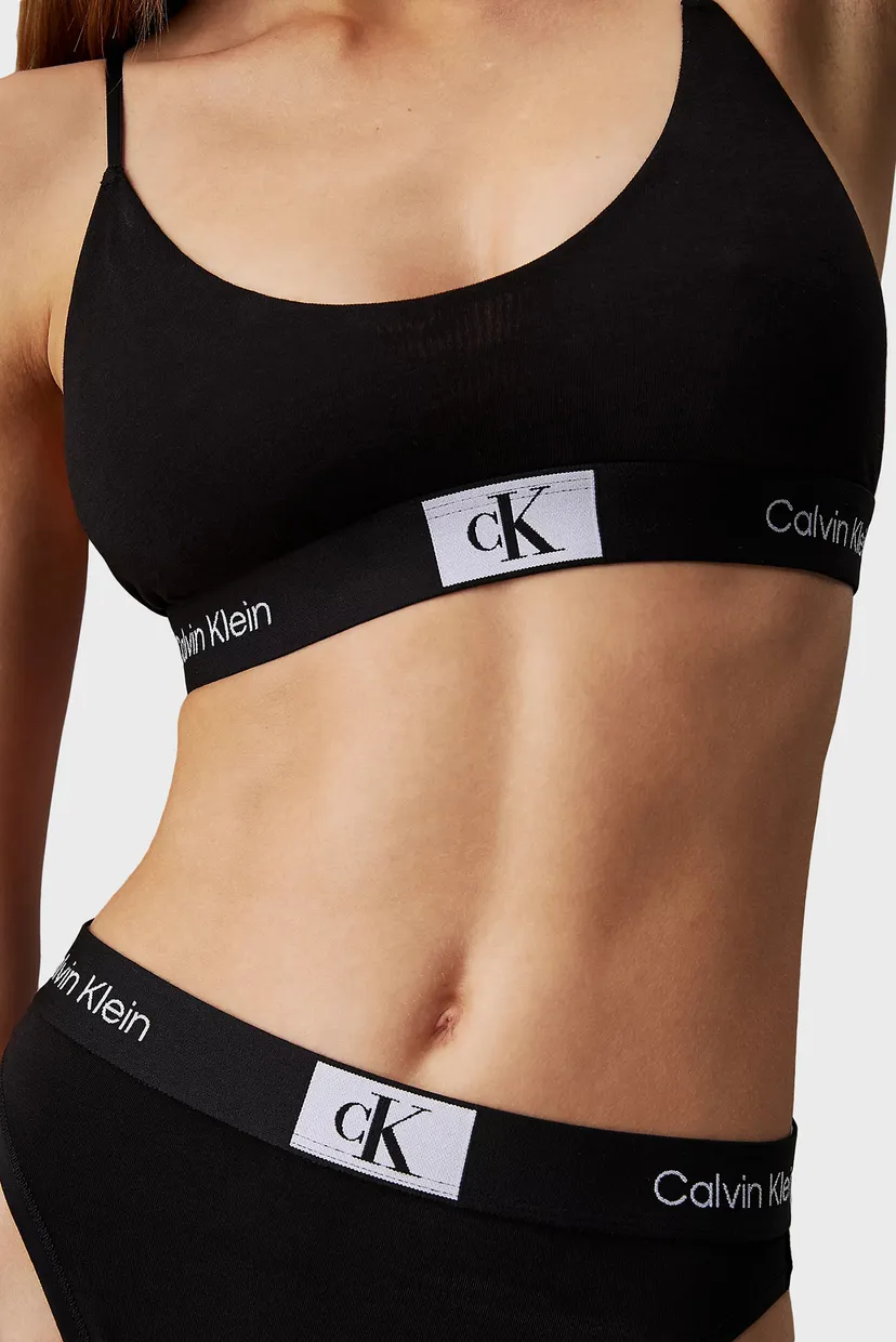 Женский черный топ UNLINED BRALETTE 5
