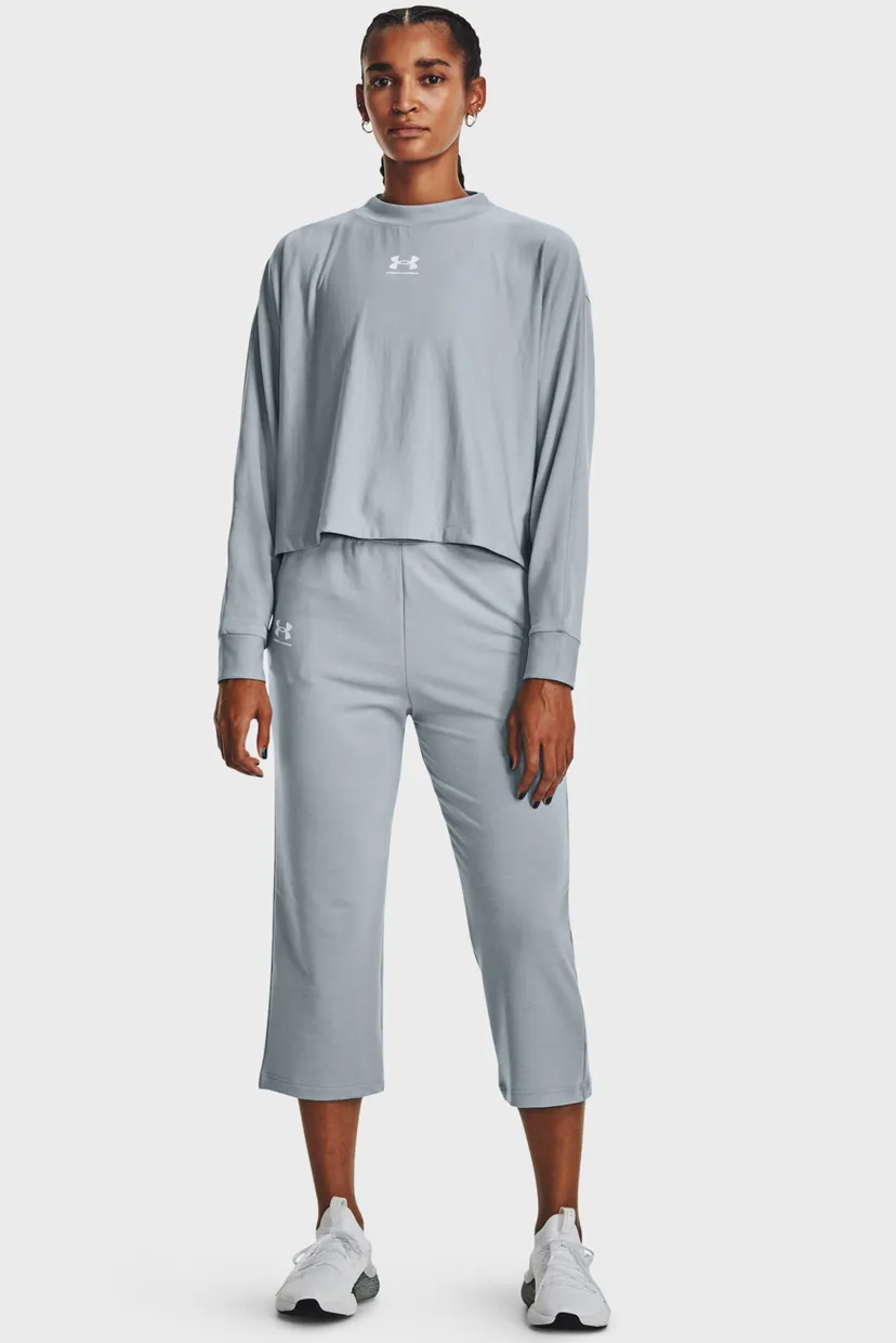 Штаны спортивные UA Rival Terry Flare Crop 10