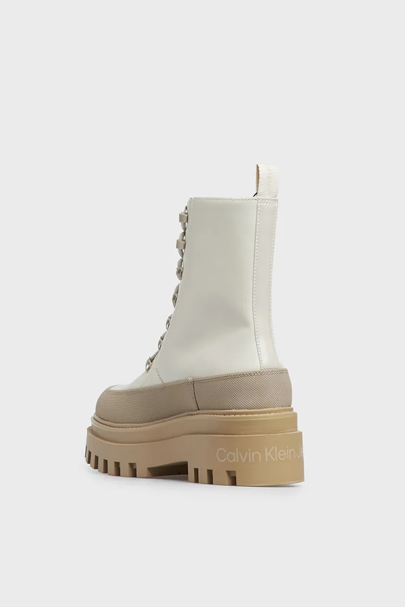 Ботинки FLATFORM LACE UP BOOT LTH 5