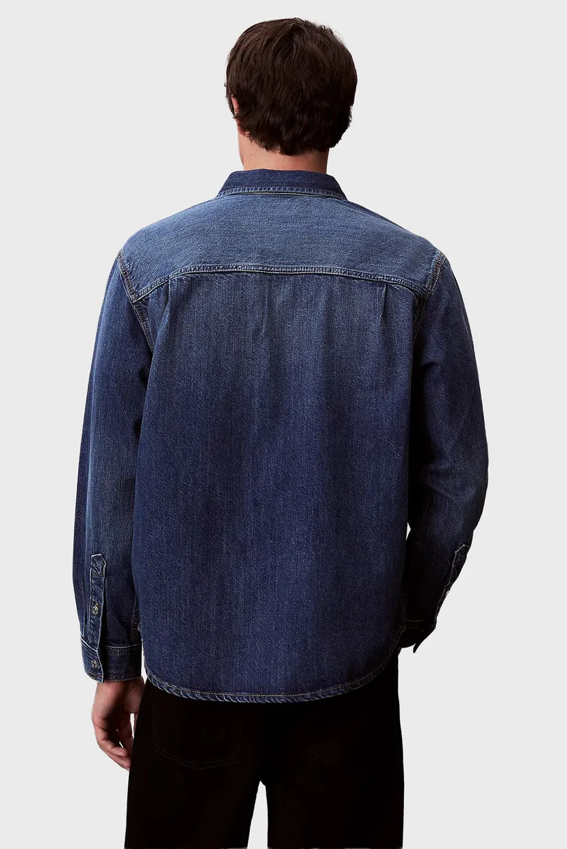 Куртка джинсовая LINEN UTILITY SHIRT JACKET DEEP 3