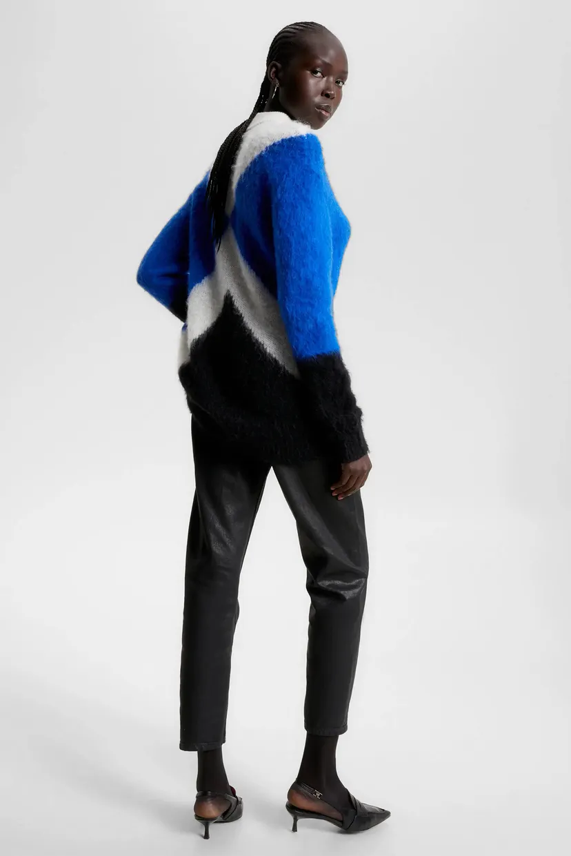 Свитер EXPLODED ARGYLE ALPACA SWEATER 3