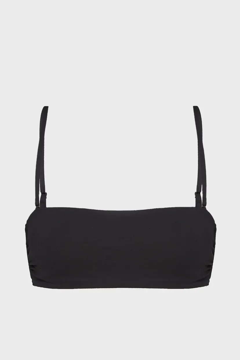 Женский черный лиф от купальника BANDEAU-RP 6