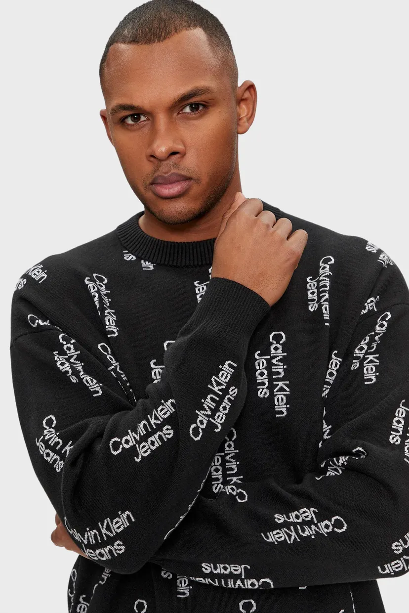 Свитер STACKED LOGO AOP SWEATER 4