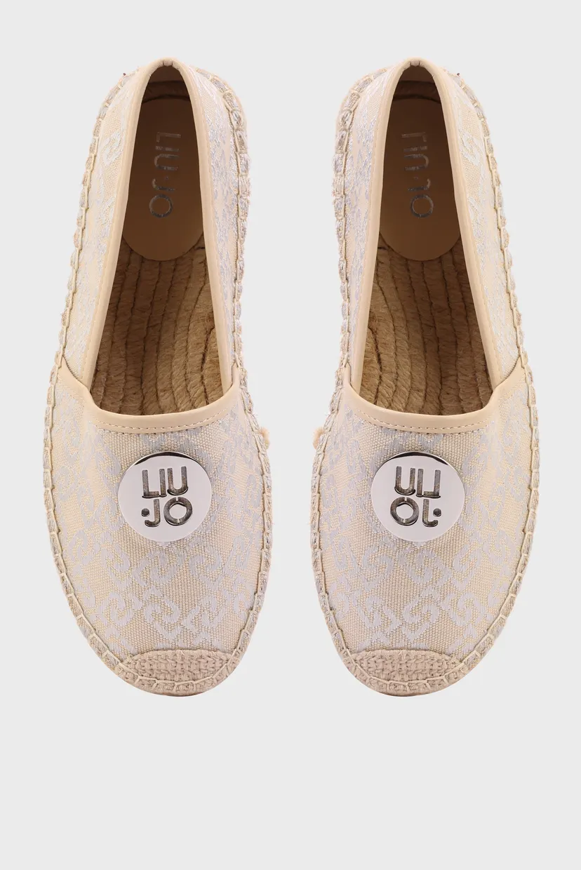 Эспадрильи VERA 05 - SLIP ON MONOGRAM JAQUARD SPR OYSTER 4