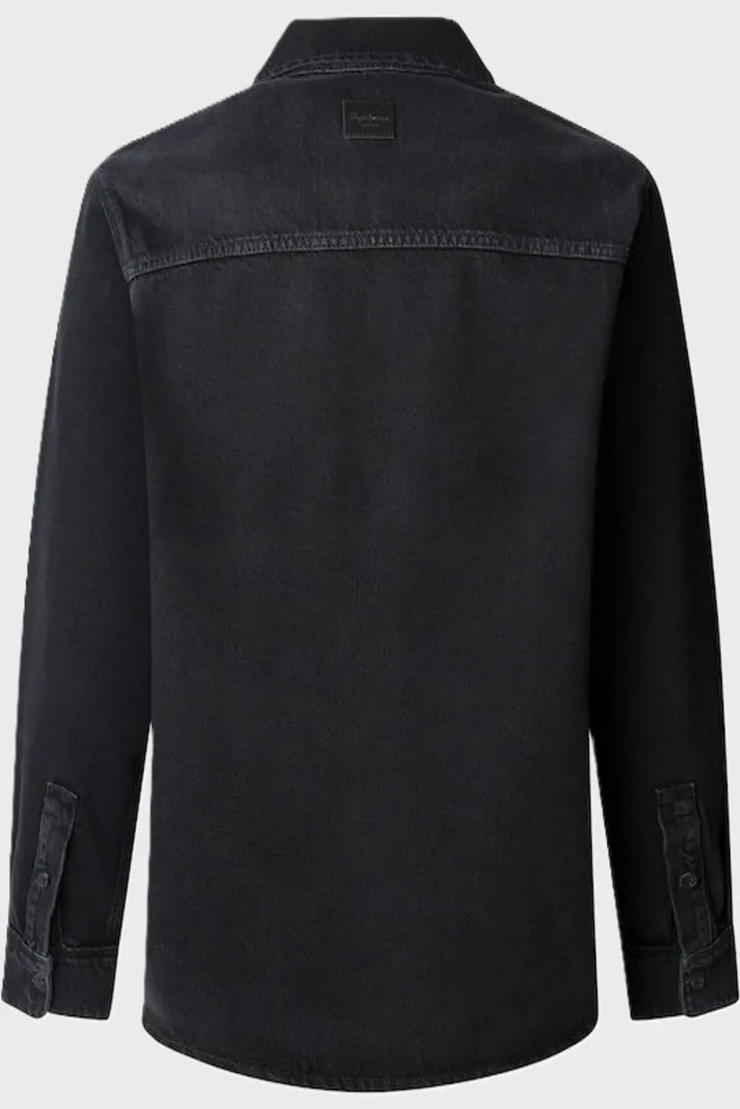 Рубашка RELAXED SHIRT WESTON FS WASHED BLK 3