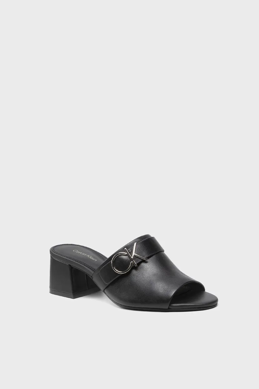 Босоножки ALMOND BLK HL MULE 45 W HDW-LTH 3
