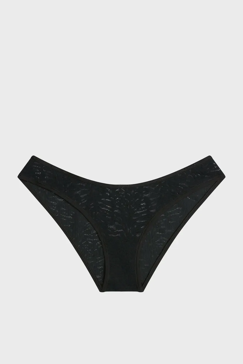 Женские черные трусики BIKINI 11