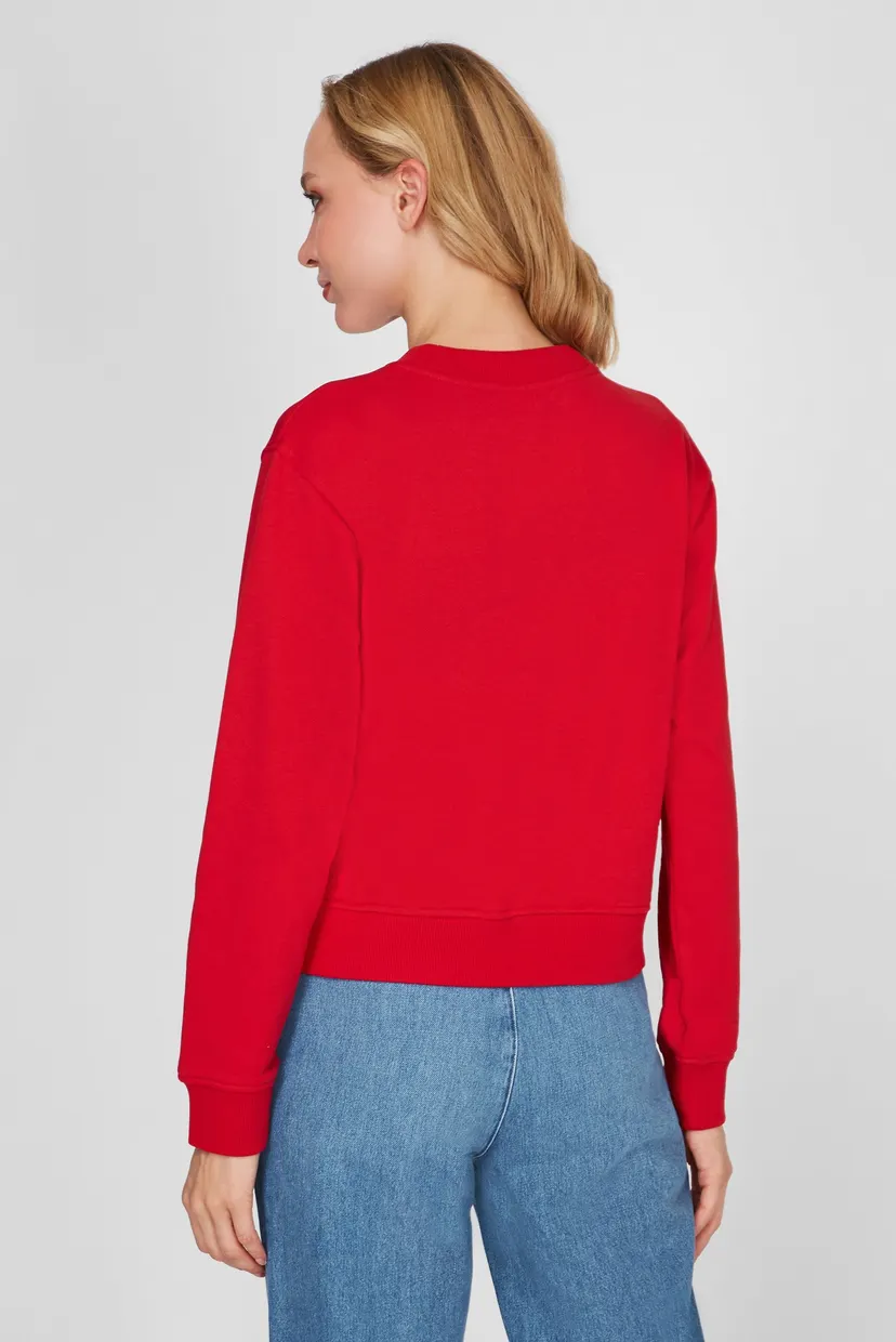 Женское красное свитшот ICON REGULAR C-NK 9