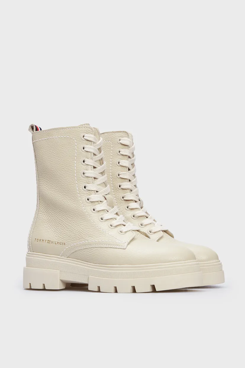 Ботинки MONOCHROMATIC LACE UP BOOT 8