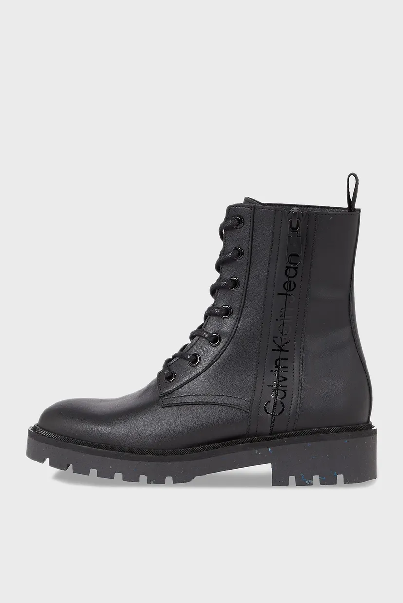 Женские черные ботинки COMBAT MID LACEUP 6