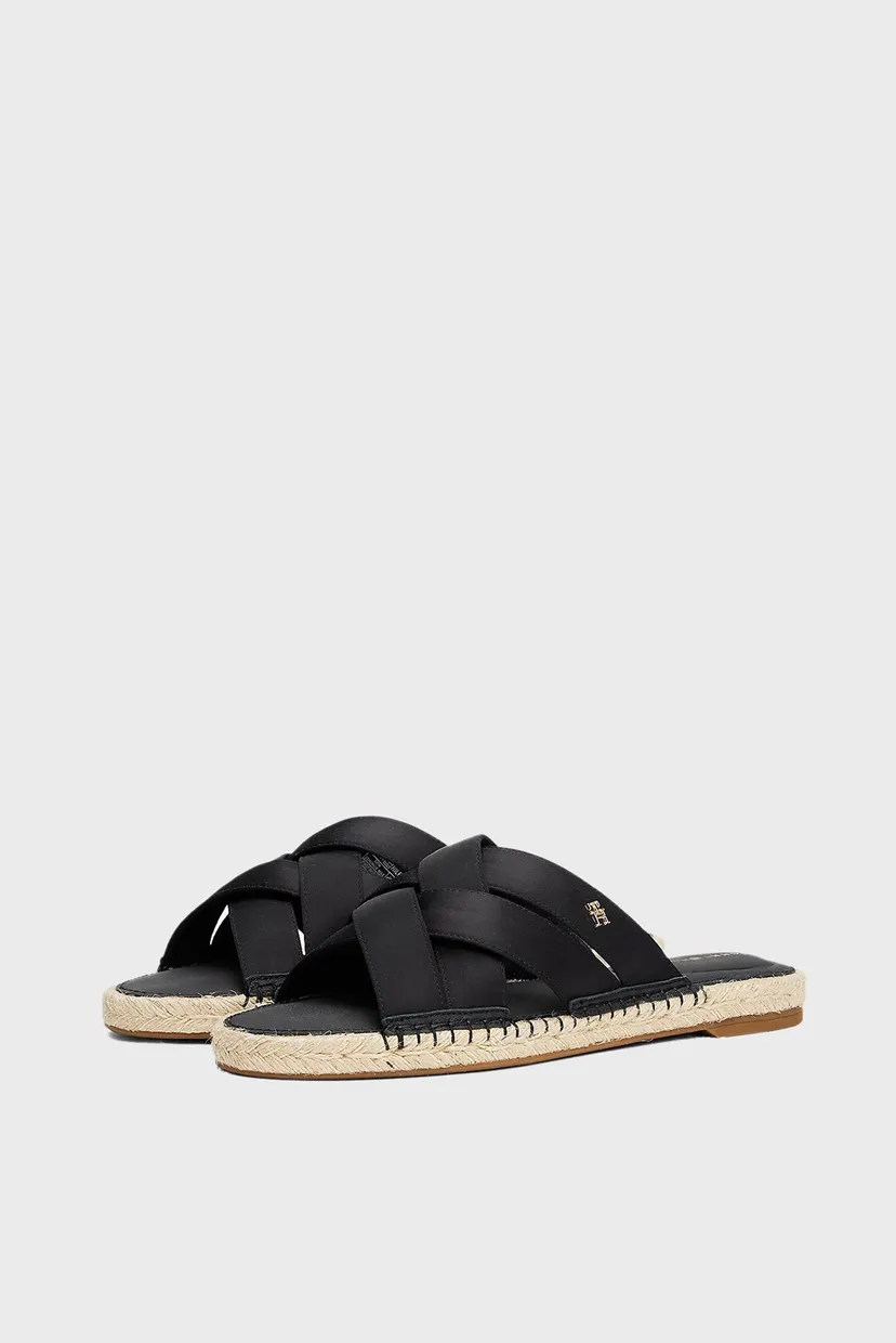 Слайдеры SATIN ESPADRILLE MULE 3