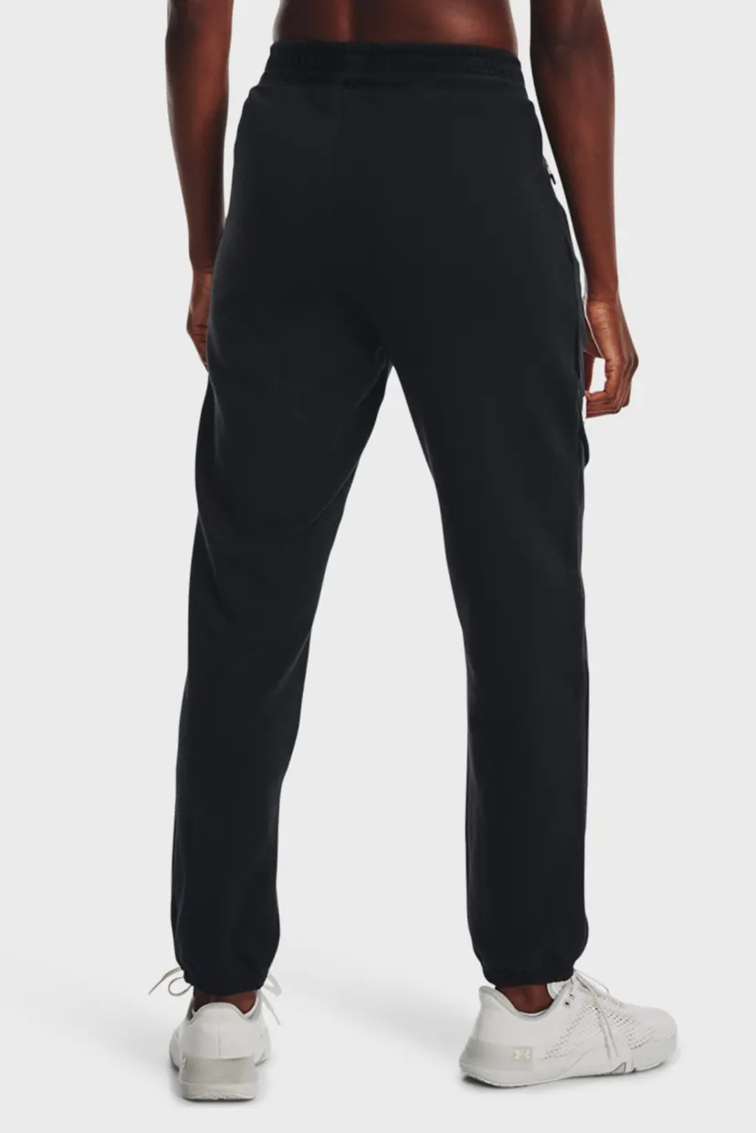Женские черные спортивные брюки UA Journey Fleece Jogger 3