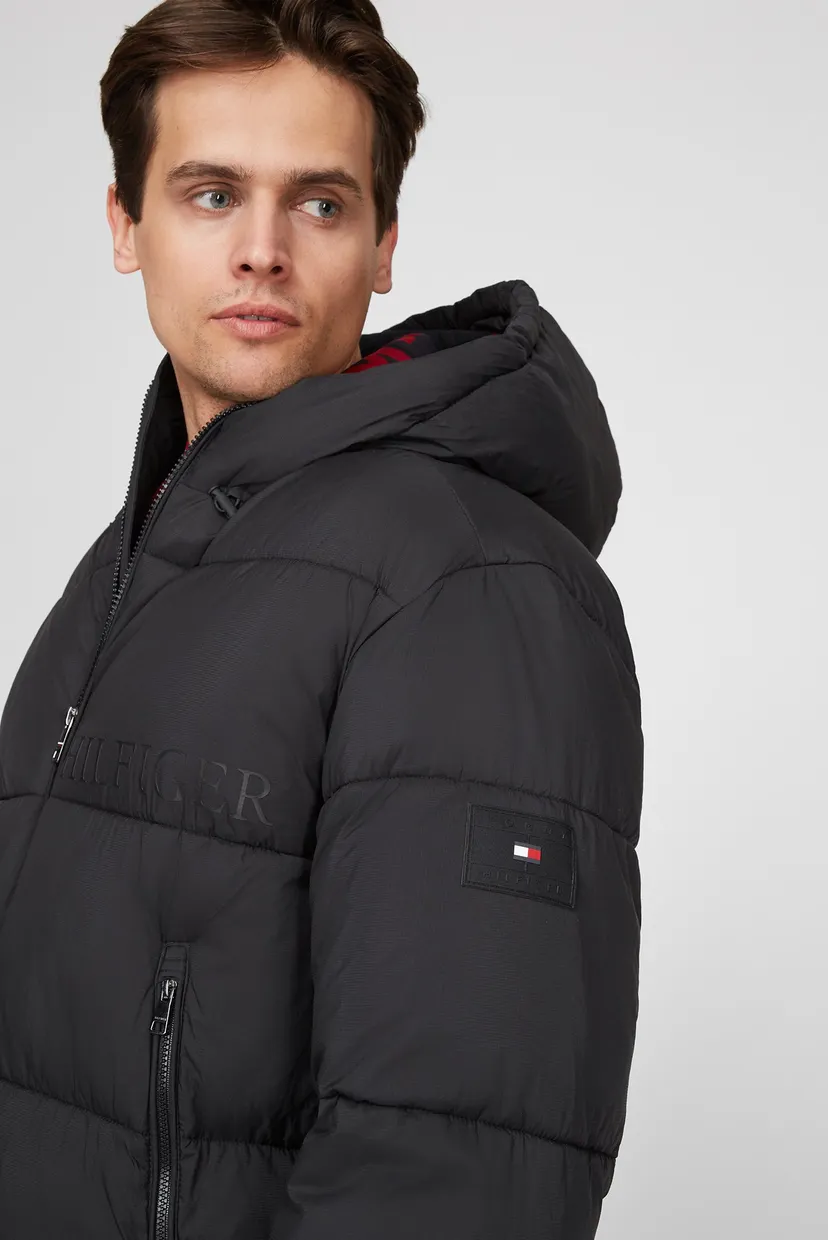 Мужская черная куртка HIGH LOFT PARKA 5