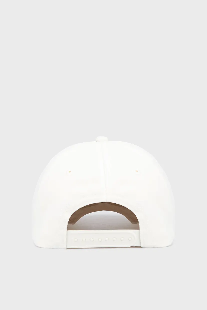 Женская белая кепка MONO LOGO PRINT CAP 3