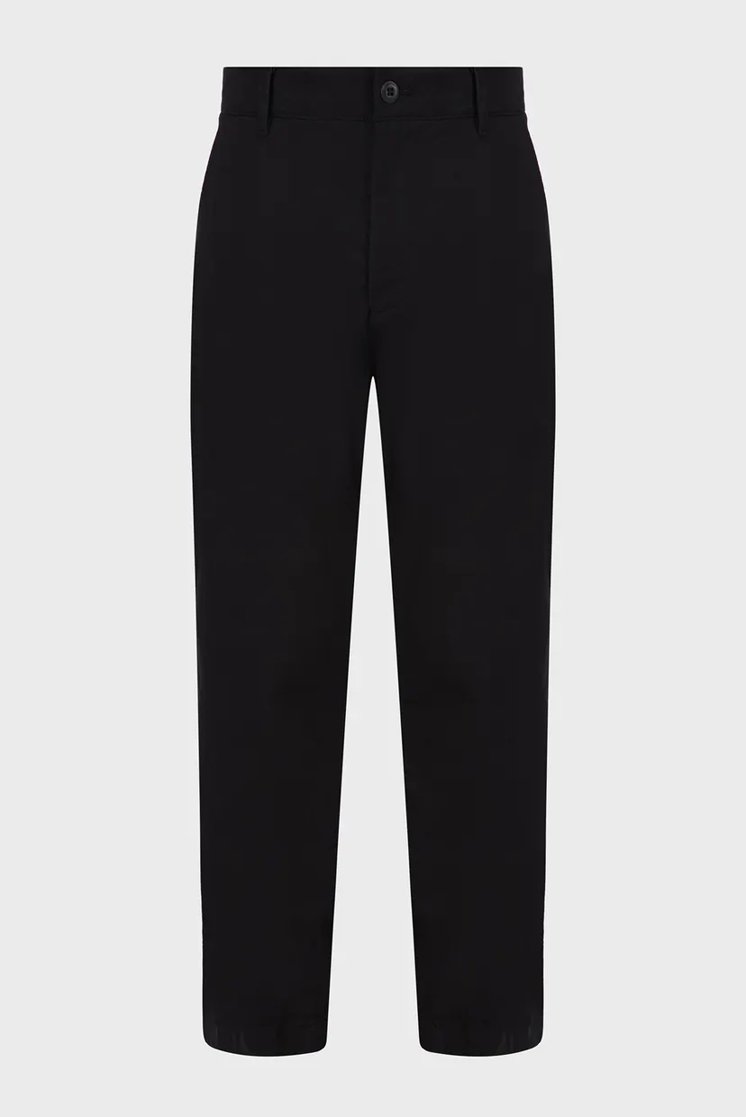 Мужские черные чиносы TAPERED CHINO 6
