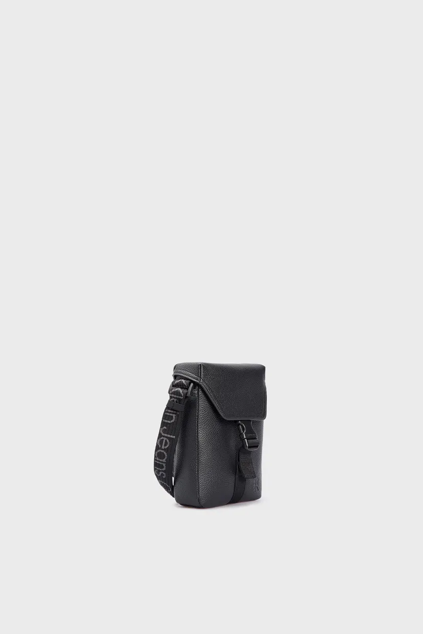 Мужская черная сумка ULTRALIGHT REPORTER17 W FLAP PU 3