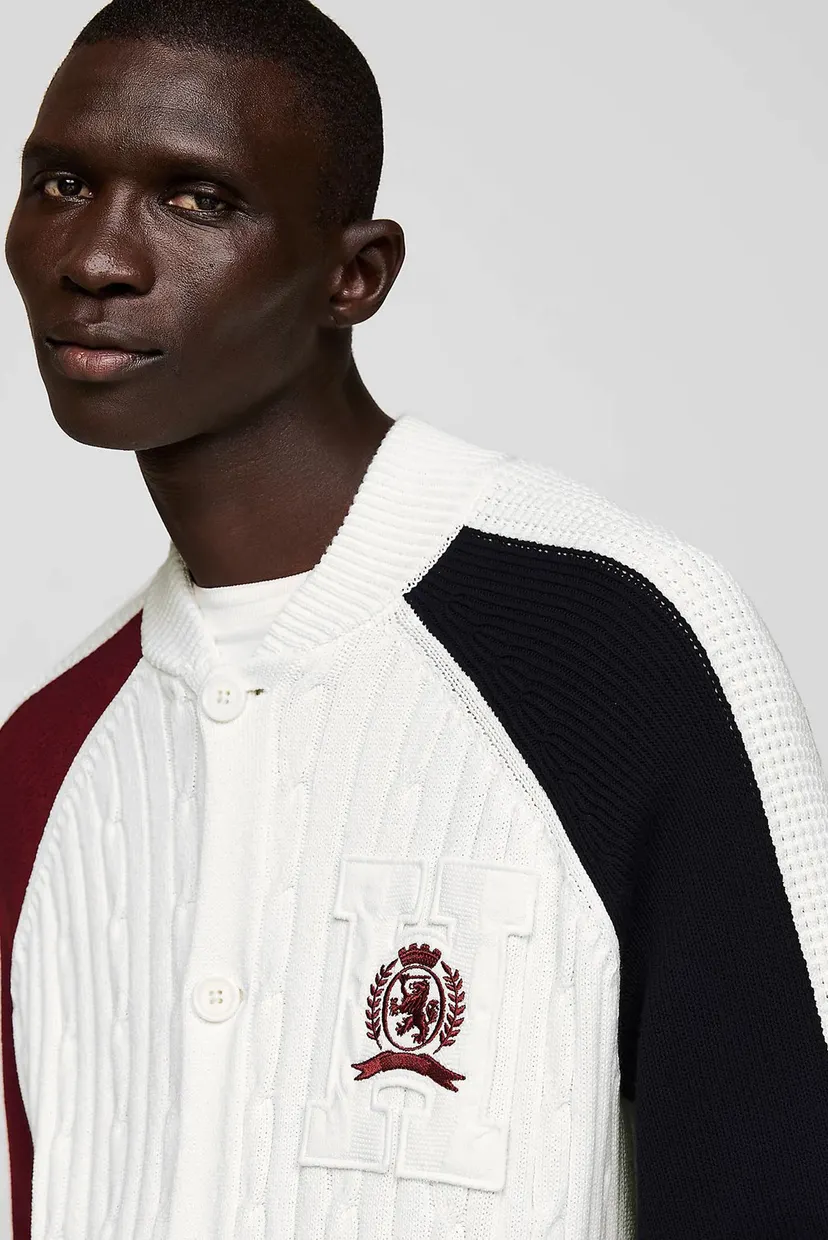 Кардиган THC KNIT VARISTY CARDIGAN 4