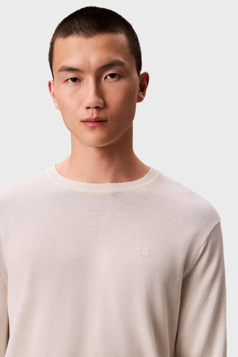 Свитер/LS SUPIMA COTTON CREW 14GG 4