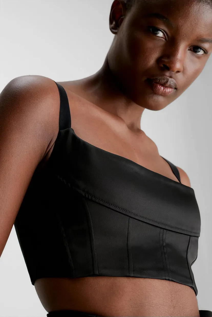 Топ TUX SATIN WOOL CORSET TOP 4