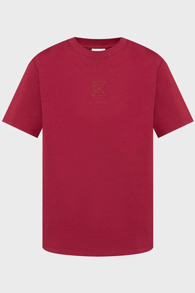 Футболка SS LUX CTN INTERLOCK EMBLEM MOCK 7