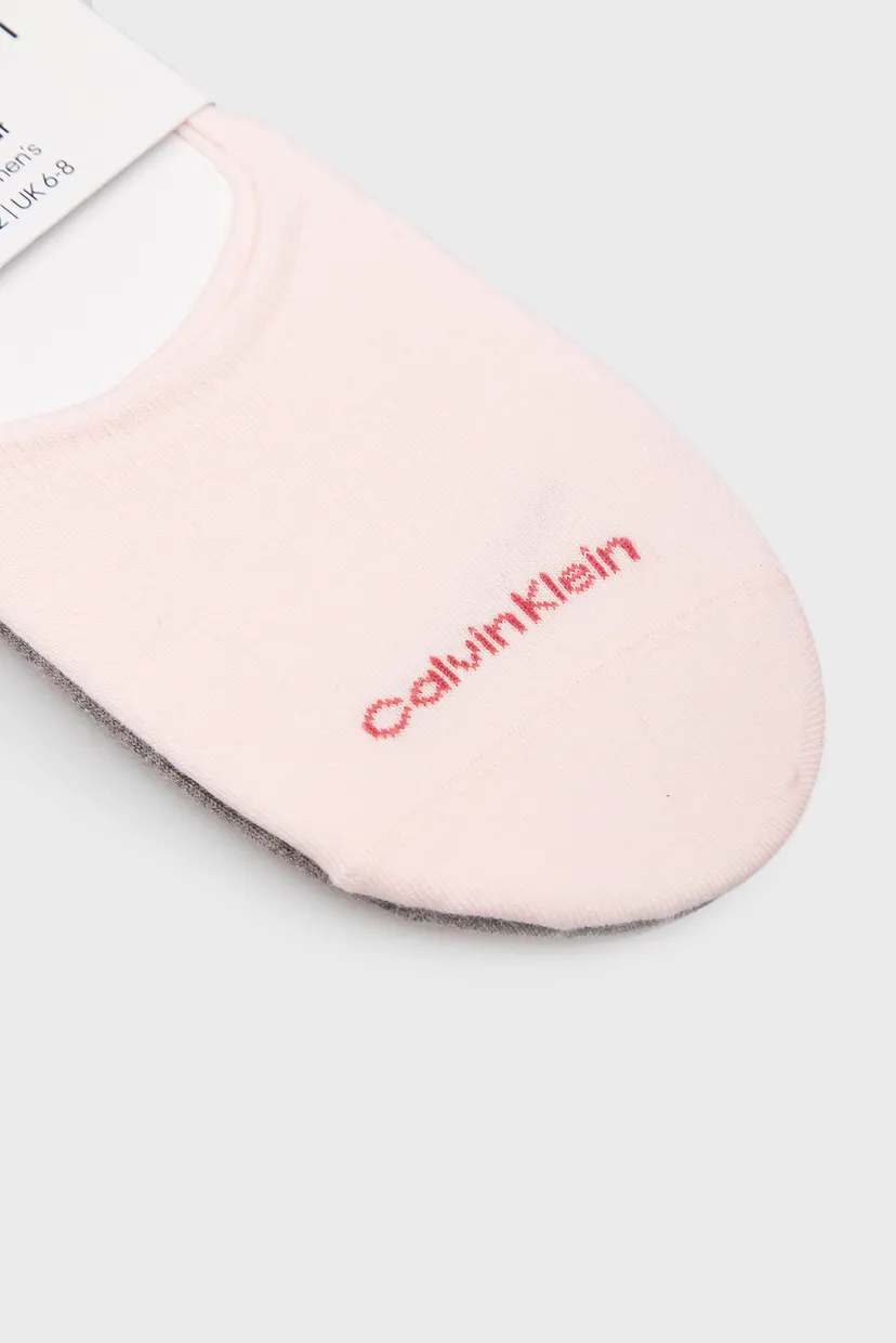 Следы CK WOMEN FOOTIE MID CUT 2P 5