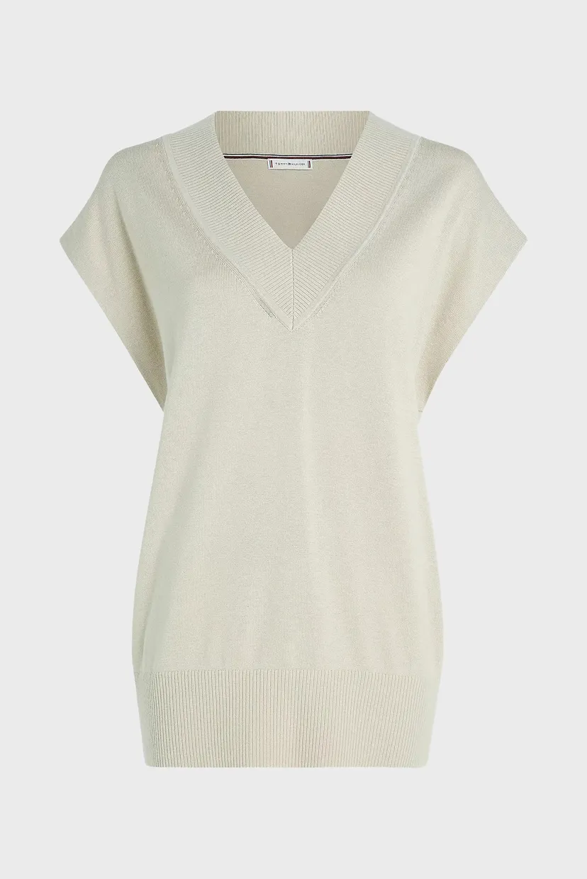 Свитер RELAXED V-NK TUNIC 5