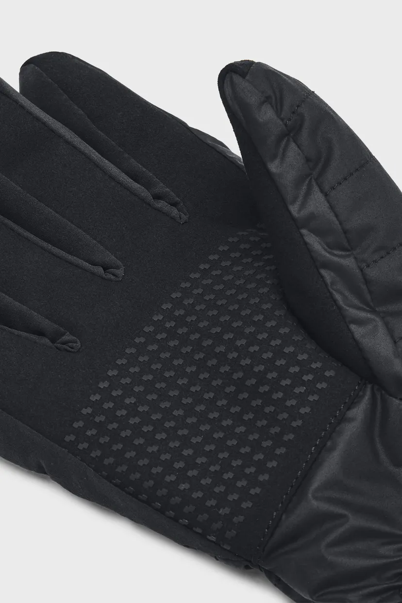 Мужские черные перчатки UA Storm® Insulated Gloves 3