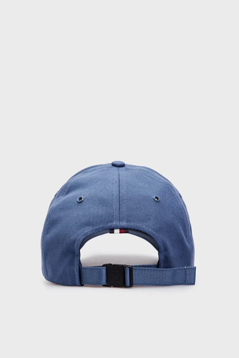 Мужская синяя кепка TH IMD COTTON 6 PANEL CAP 3