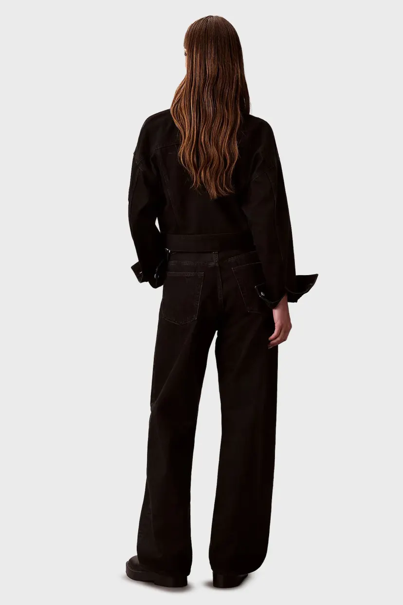Джинсы LOW RISE BAGGY SOFT BLACK 4