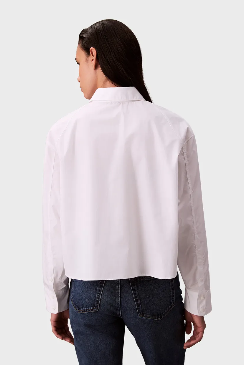 Рубашка SOLID BOXY CROPPED SHIRT 3