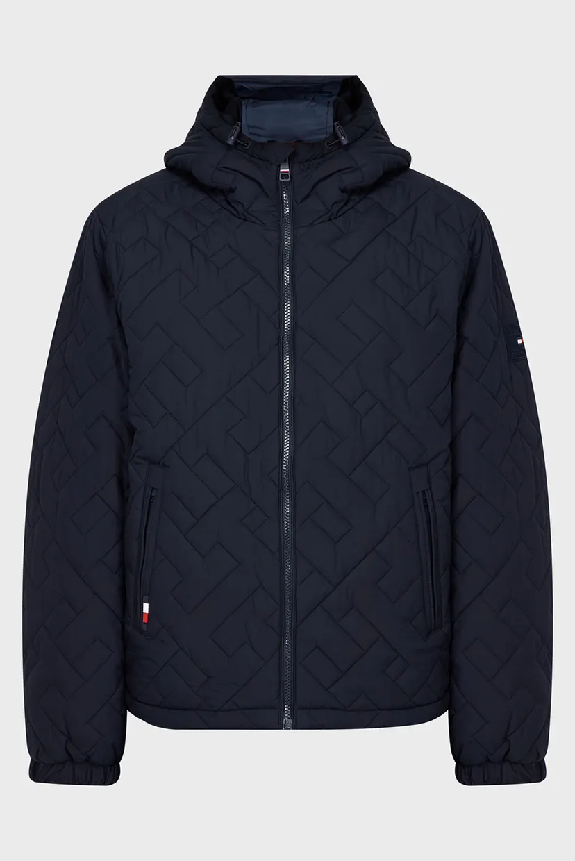 Мужская темно-синяя куртка MONOGRAM QUILTED HDD JACKET 11