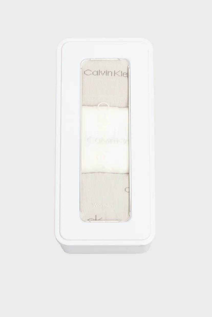 Набор носков CK WOMEN SOCK 3P GIFTBOX GRID 4