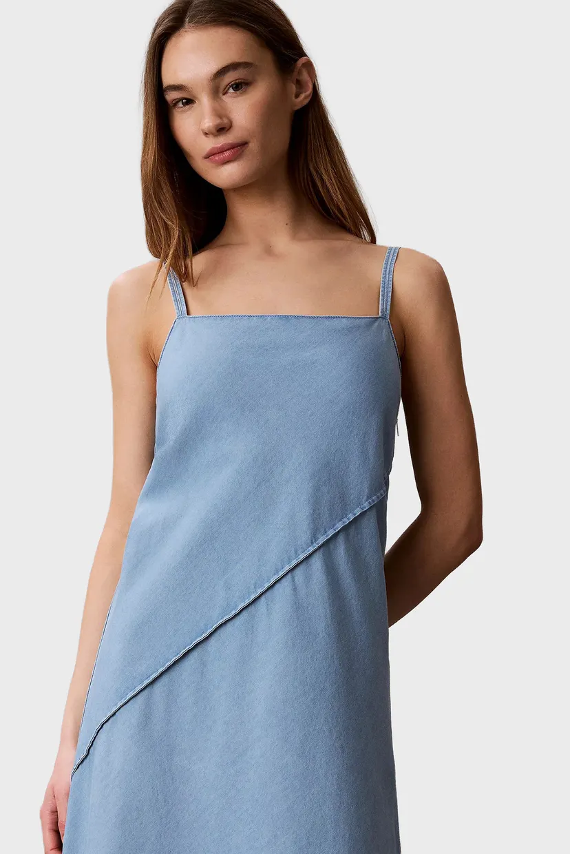 Платье BIAS CUT DENIM SOFT DRESS LIGHTW 4