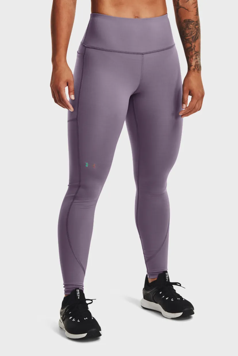 Женские сиреневые тайтсы UA RUSH ™ Legging 7