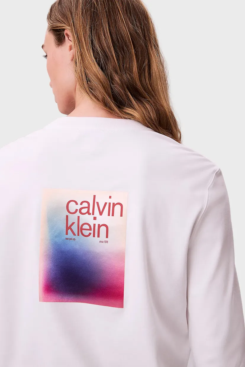 Лонгслив LS SATIN OMBRE GRAPHIC TEE 5