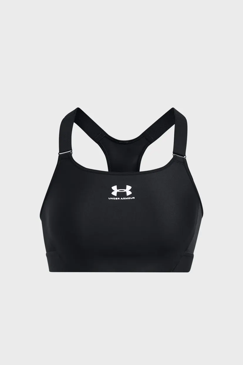 Женский черный топ UA HG Armour High 6