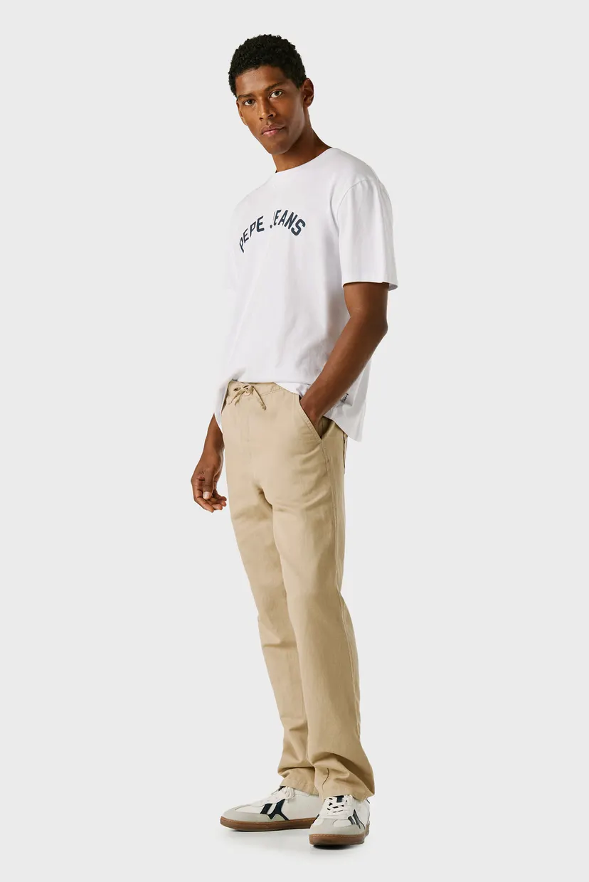 Брюки PULL ON COMFORT CHINO LINEN 3
