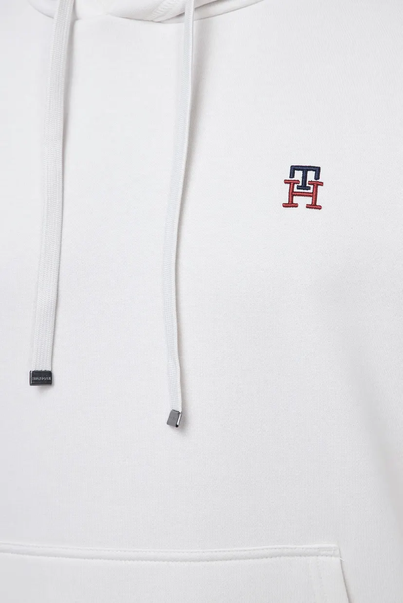 Мужское белое худи SMALL IMD HOODY 8