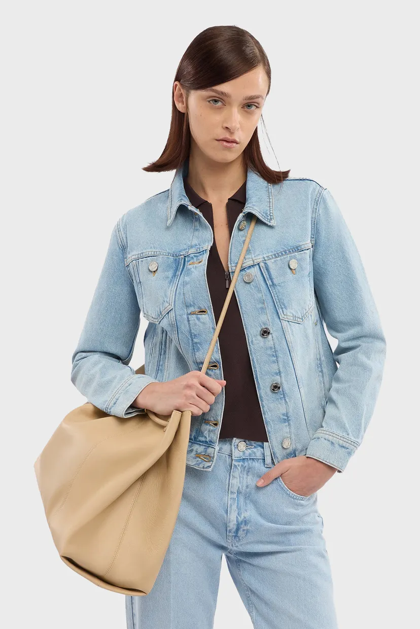 Куртка джинсовая WC407D90 DENIM JACKET - BLEACHED 4