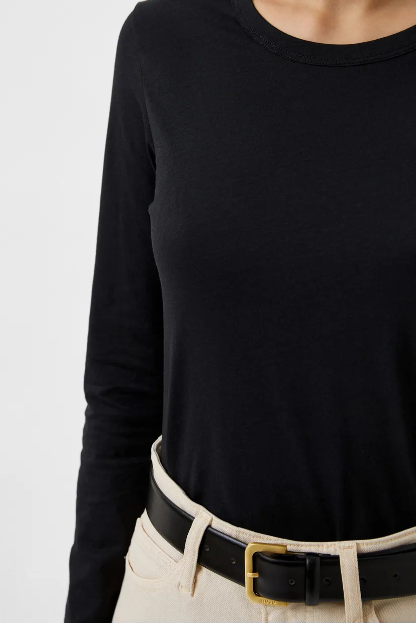 Лонгслив SMOOTH COTTON CREW NECK TEE LS 4