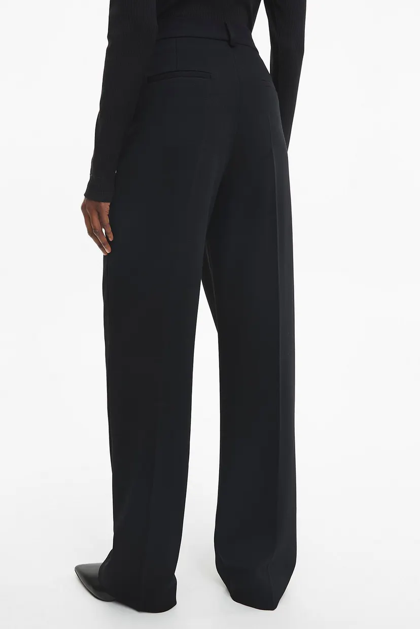 Брюки WOOL TWILL PLEATED STRAIGHT PANT 3