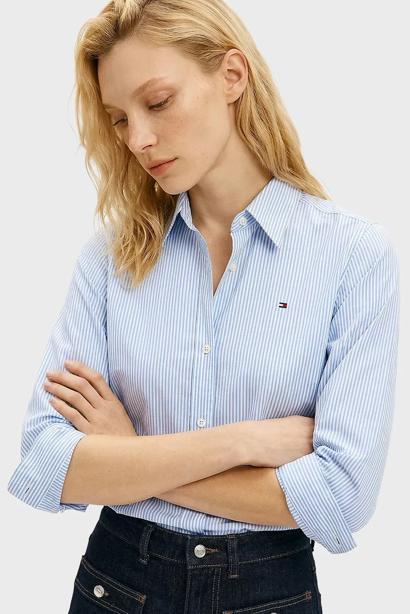 Рубашка/ESS POPLIN REGULAR SHIRT 4