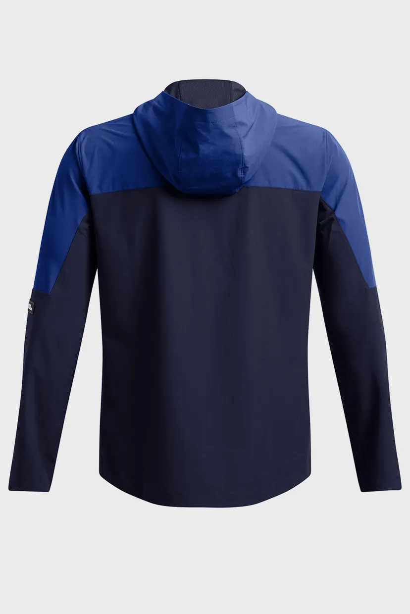 Мужская темно-синяя ветровка Vanish Woven Utility Jacket 5